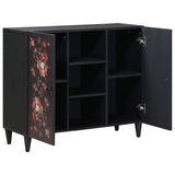Storage Cabinets Multicolour 90 x 33.5 x 75 cm Solid Mango Wood 4018728