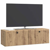 Wall-Mounted TV Cabinet 98 x 31 x 30 cm Artisan Oak 899244