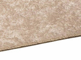 Rug Runner MARSA Beige 100 x 350 cm Polyester and PVC 42023094