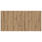 Bed Headboard Artisan Oak 160x1.5x80 cm Engineered Wood 856827