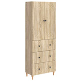 Cabinet Set 2 pcs 66 x 34.5 x 90 cm Engineered Wood 3416459
