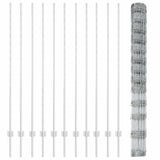 Wild Fence with Posts 25 x 1.5 m 3337132