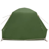 Backpacking Tent Green 2-Person 185T Polyester with PU Coating 42017409