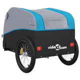 Bike Trailer Black and Blue 45 kg Iron 94156