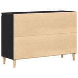 Sideboard with Drawer Black 102 x 35 x 60 cm Engineered wood 862044