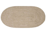 Area Rugs White 122 x 183 cm Jute 42010651