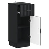 Bathroom Storage Cainet HOORN Black 30 x 31 x 77 cm 897266