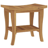 Bathroom Side Table 50x35x45 cm Solid Wood Teak 340748