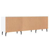 TV Cabinet White 150x30x50 cm Engineered Wood 829108