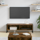 TV Cabinet Smoke Oak 100 x 36.5 x 30.5 cm Engineered Wood 886554