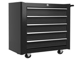 5-Drawer Tool Chest with Wheels, Steel Lockable Tool Storage Cabinet with Handle, 2 Keys for Garage, T3398P341418