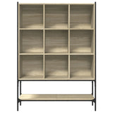Bookcase Sonoma Oak 102x30x141.5 cm Engineered Wood 3214330
