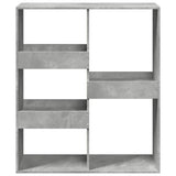 Book Cabinet/Room Divider Concrete Grey 100x33x115 cm 854511