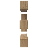 TV Cabinet Set 8 pcs Artisan Oak Engineered Wood 3393134