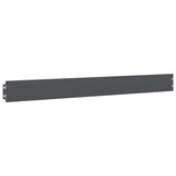 Lawn Edging 50 pcs 10 x 103 cm Cold-rolled steel Anthracite 860138