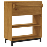 Bar Table FLAM 92x45x110 cm Solid Wood Pine 357824