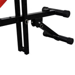 Adjustable Sit-up Bench with Barbell and Dumbbell Set 60.5 kg 275348