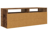 Lowboard with Drawer Old Wood 87 x 27.5 x 43 cm 8000586