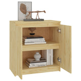 Side Cabinet 60x36x65 cm Solid Wood Pine 833097