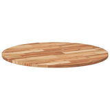 Table Top Round 80x2 cm Solid Wood Acacia 4008698