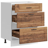 Kitchen Base Cabinet Porto Old Wood Engineered Wood 854267