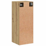 Wall Mounted Cabinet Artisian Oak 34.5x34x90 cm Engineered Wood 857335