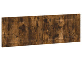 Wall-Mounted Headboard UTRECHT Smoked Oak Engineered Wood 897850