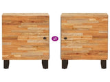 Bathroom Cabinet Natural 38 x 33 x 58 cm Solid Mango Wood 4018317