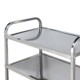 3 Tier Stainless Steel Trolley Cart Kitchen Restaurant Serving Catering Train UK 58929497