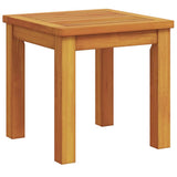 Side Table Oil Natural 35 x 35 x 34 cm Solid Acacia Wood 4108110