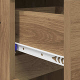Shoe Cabinet Artisan Oak 100.5 x 28 x 100 cm Engineered Wood 871387