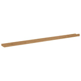 Wall Shelf 4 pcs Brown 115 x 9 x 3 cm Engineered Wood 42020020