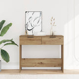 Console Table Artisan Oak 90x36x75 cm Engineered Wood 856946