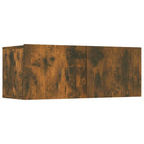 8 Piece TV Cabinet Set Smoked Oak Engineered Wood 3114235