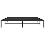 Metal Bed Frame without Mattress Black 180x200cm 373659