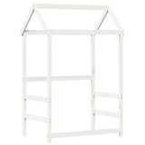 Bed Frame with Roof without Mattress White 75x190 cm Small Single 3282169