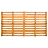Bath Mat Natural 100 x 53 cm Solid Acacia Wood 42025261