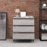 Sideboard Grey Sonoma 60x35x69 cm Engineered Wood 815808