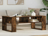 Coffee Table Smoked Oak 92 x 49.5 x 45 cm Engineered Wood 8000112