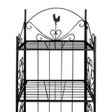 Plant Rack Square Black 40780