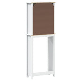Over-the-Toilet Storage BERG White 60x27x164.5 cm Solid Wood 358554