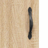 Highboard Sonoma Oak 69,5x34x180 cm Engineered Wood 3200036
