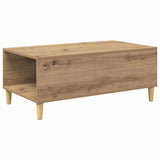 Coffee Table Artisan Oak 90 x 50 x 35 cm Engineered Wood 881193