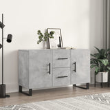 Sideboard Concrete Grey 100x36x60 cm Engineered Wood 828200