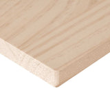 Table Top 60x60x2.5 cm Solid Wood Pine Square 824380