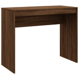 Desk Brown Oak 90x40x72 cm Engineered Wood 815305