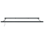 Retractable Awning Manual Red and black 350 x 250 cm Fabric 3330230