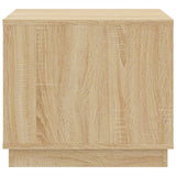 Coffee Table Sonoma Oak 51x50x44 cm Engineered Wood 819871