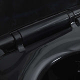 Rimless Toilet 7 cm Extra Height Soft Close Ceramic Black 145780