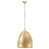 Industrial Hanging Lamp 25 W Brass Round 42 cm E27 320556